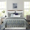 Ada Navy Quilt Set