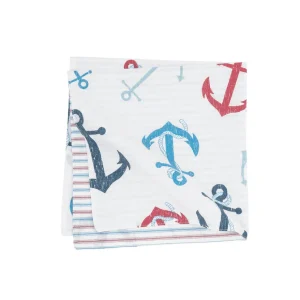 Anchors Away Quilted Table Linens