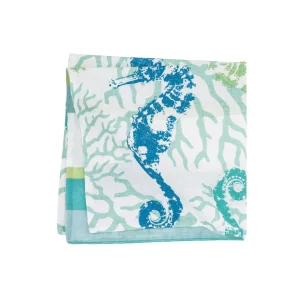 Aquarius Quilted Table Linens