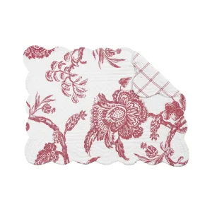 Arcadia Crimson Table Linens