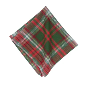 Axel Plaid Woven Table Linens