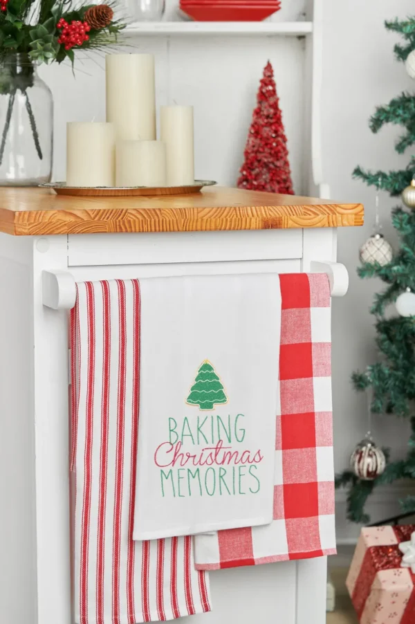 Baking Xmas Memories Kitchen Towel