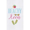 Beachy Keen Flour Sack Kitchen Towel