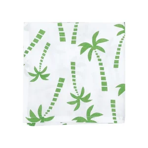 Beachy Palm Table Linens