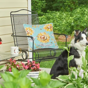 Bee Garden Indoor Outdoor Pillow