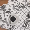 Bleighton Black Quilted Table Linens