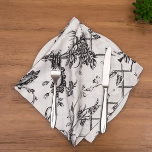 Bleighton Black Quilted Table Linens