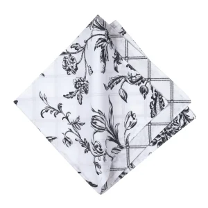 Bleighton Black Quilted Table Linens
