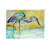 Blue Heron Indoor/Outdoor Placemat Set by Jen Callahan
