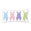 Bunny Bum Tufted Decorative Pillow