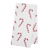 Candy Cane Wishes Printed Towel