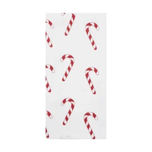 Candy Cane Wishes Printed Towel