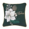 Christmas Amaryllis Pillow