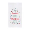 Christmas Lights Kitchen Towel