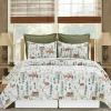 Christopher Forest Quilted Bedding Set