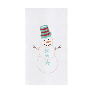 Coastal Snowman Kitchen Towel