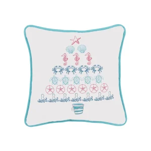 Coastal Tree Decorative Pillow