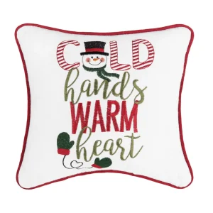 Cold Hands Warm Heart Pillow