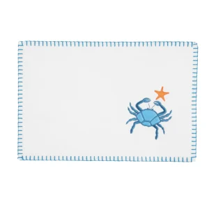 Crab Felt Table Linens