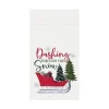Dashing Through The Snow Waffle Weave Towel