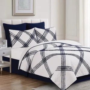 Davey Blue Quilt Set