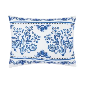 Delft Garden 2 Indoor Outdoor Pillow