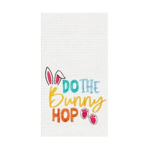 Do The Bunny Hop Kitchen Towel
