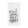 Don't Worry Bee Happy Kitchen Towel
