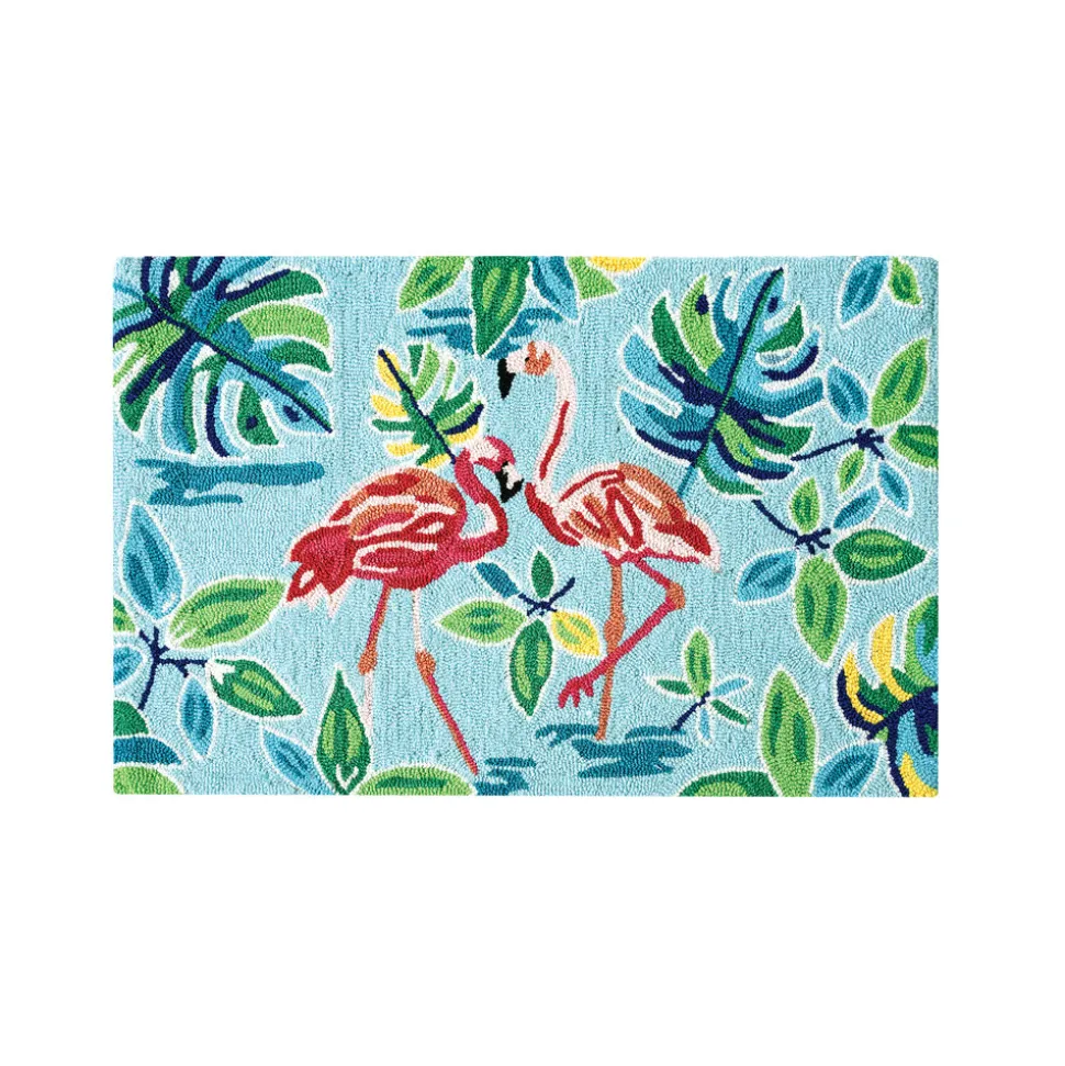 flamingo_hooked_rug_0.webp 2 Flamingo Hooked Rug