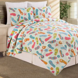 Flip Flop Quilt Set