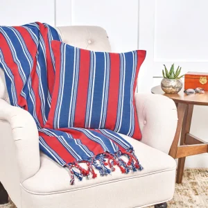 Gideon Stripe Americana Throw