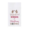 Gingerbread Kisses Flour Sack Towel