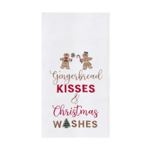 Gingerbread Kisses Flour Sack Towel