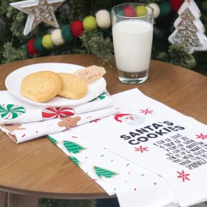 Gingerbread Men Printed Towel