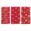 Glistening Gold Kitchen Towels, Set of 3