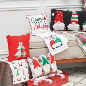 Gnome For The Holidays Pillow