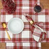 Gracelyn Plaid Woven Table Linens