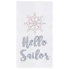Hello Sailor Flour Sack Kitchen Towel