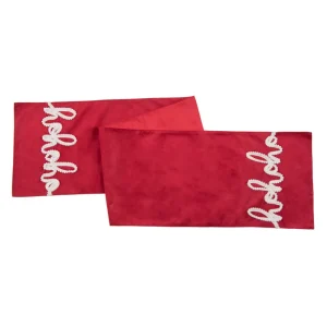 Ho Ho Ho Embroidered Runner