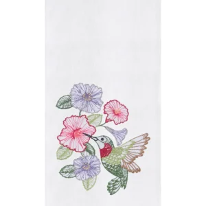 Hummingbird & Hibiscus Kitchen Towel
