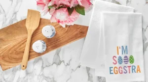 I'm Sooo Eggstra Kitchen Towel
