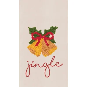 Jingle Bells & Bow Kitchen Towel