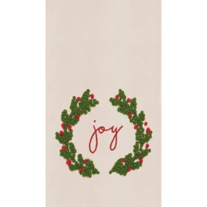 Joy Wreath Kitchen Towel