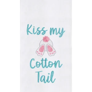 Kiss Me Cotton Tail Kitchen Towel