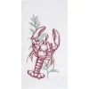 Lobster Seagrass Flour Sack Kitchen Towel