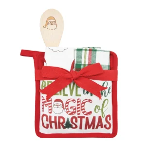 Magic Of Christmas Potholder Set