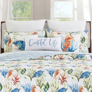 Marino Seahorse Indoor Outdoor Pillow