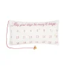 Merry & Bright Advent Decorative Pillow