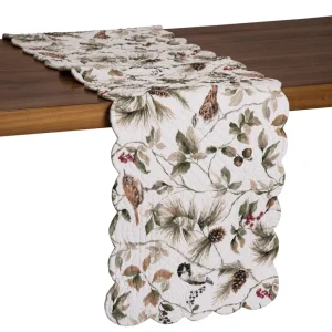Mira Songbird Quilted Table Linens