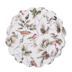 Mira Songbird Quilted Table Linens